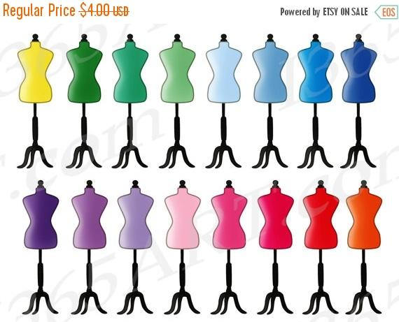 570x461 50% Off Mannequin Clipart, Dress Form Clip Art, Dressforms