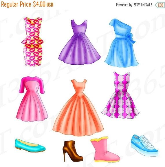 570x576 Chic Dress Clipart, Fashion Clipart, Flats, Shoe, Boot, Clothing