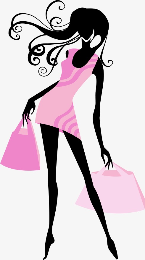 490x879 Pink Fashion Girl, Fashion Girl, Pink, Fashion Png Image