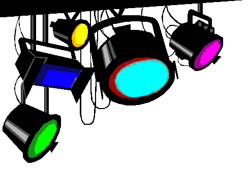 488x349 Collection Of Fashion Show Lights Clipart High Quality, Free