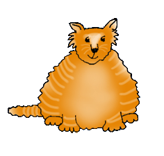 236x225 Cat Clip Art Fat Cat.gif Clipart Panda