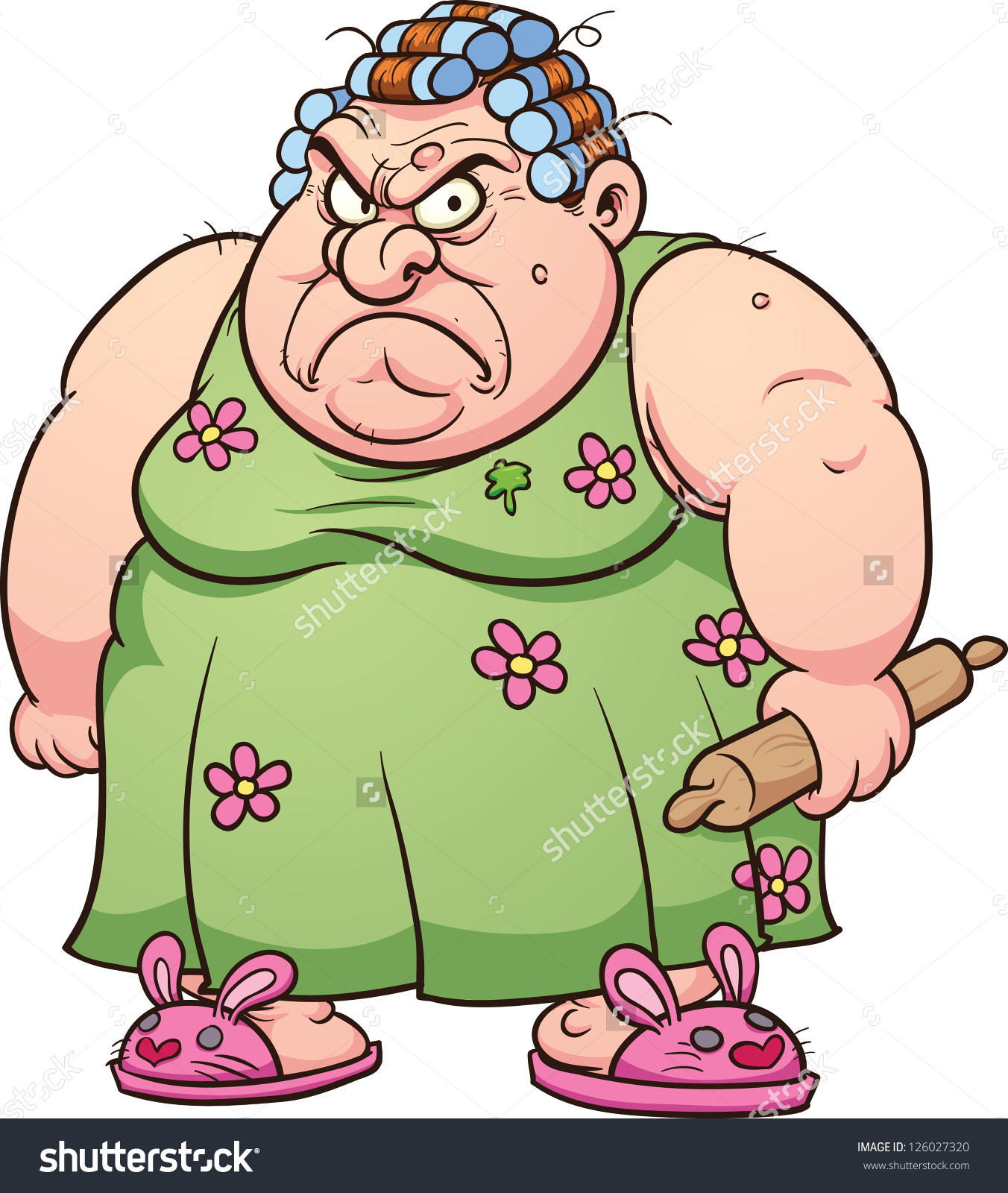1352x1600 Fat Women Clipart