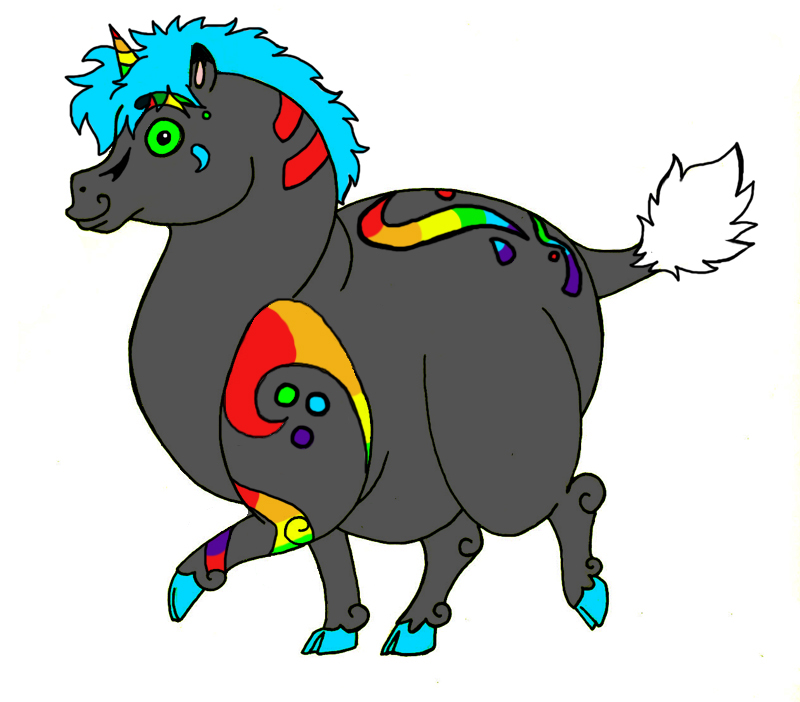 800x702 Fat Unicorn 5 By Groundedgypsy