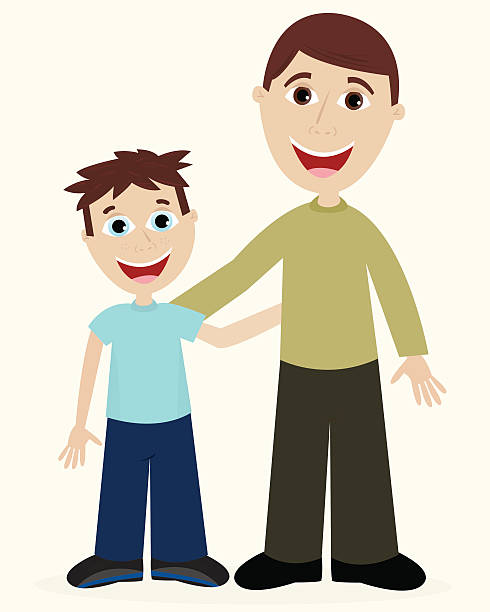 490x612 Father And Son Clipart Desktop Backgrounds
