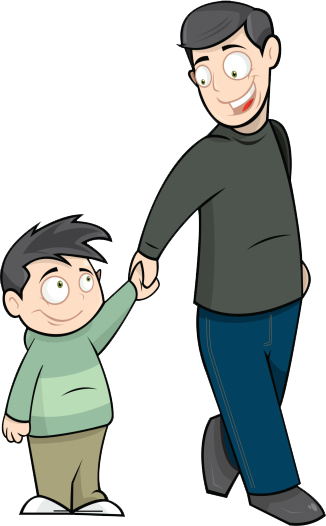 326x526 Father's Day Clipart