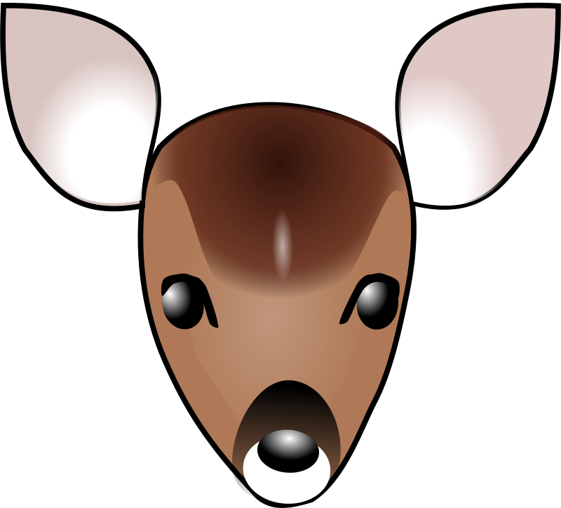 800x724 Free Clipart Fawn Bsantos