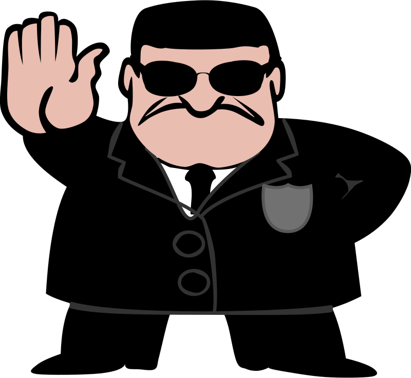 800x736 Free Clipart Fbi Dude Elkbuntu