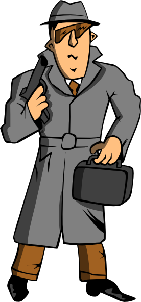276x592 Spy Clip Art