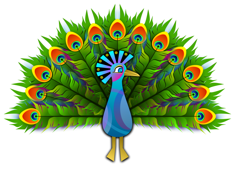 900x647 Peacock Feather Clipart, Vector Clip Art Online, Royalty Free