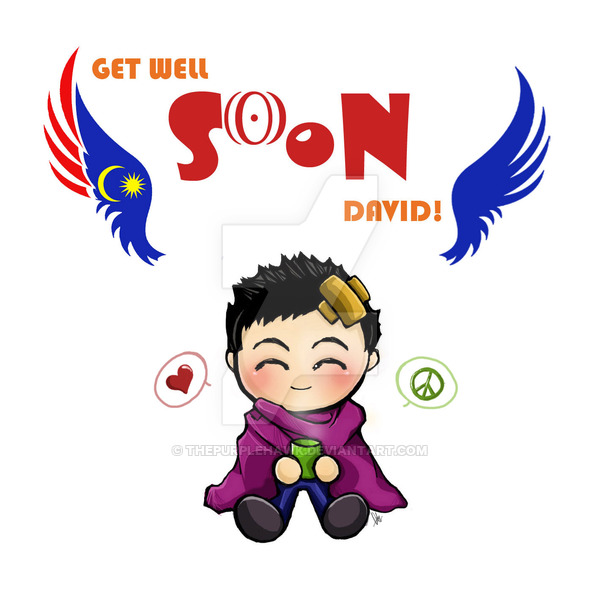 600x600 Get Well Soon, David. By Thepurplehawk
