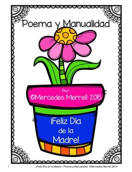 270x350 Feliz De La Madre! Poema Y Manualidad K 3 By Mercedes Merrell