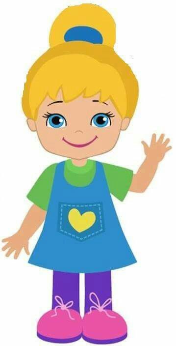 359x704 Bonecas Meninas Imprimibles De Colores Clip Art