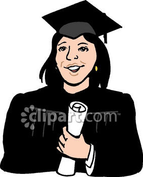 283x350 Woman College Graduate Clip Art