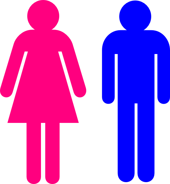 552x596 Symbol Male And Female Clip Art
