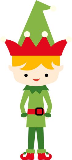 236x527 Christmas Elf Clipart