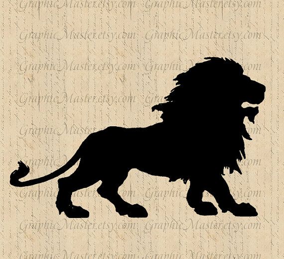 570x519 Lion Silhouette Clip Art 101 Clip Art