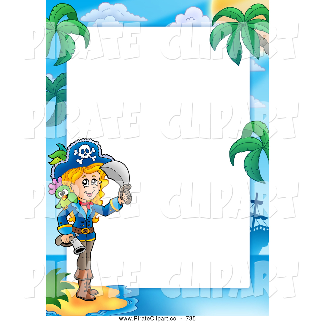 1024x1044 Pirate Clip Art Border