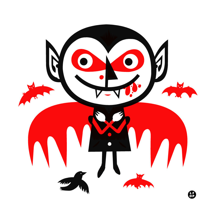 900x900 Cute Vampire Clipart