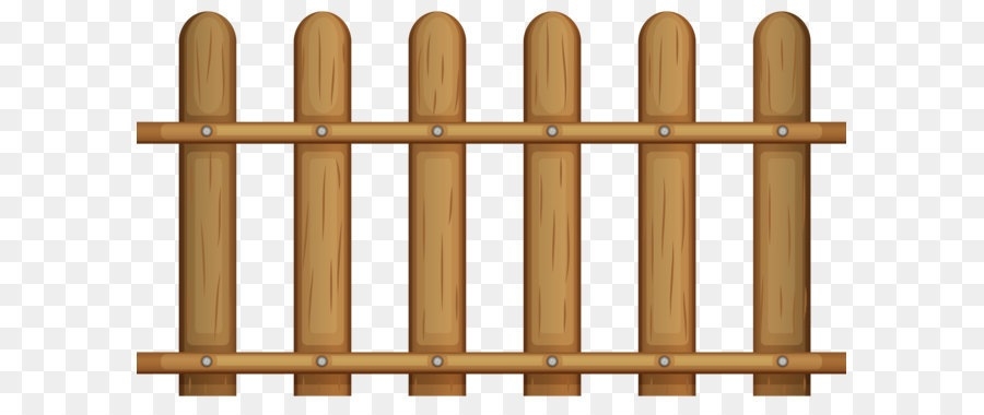 900x380 Picket Fence Clipart