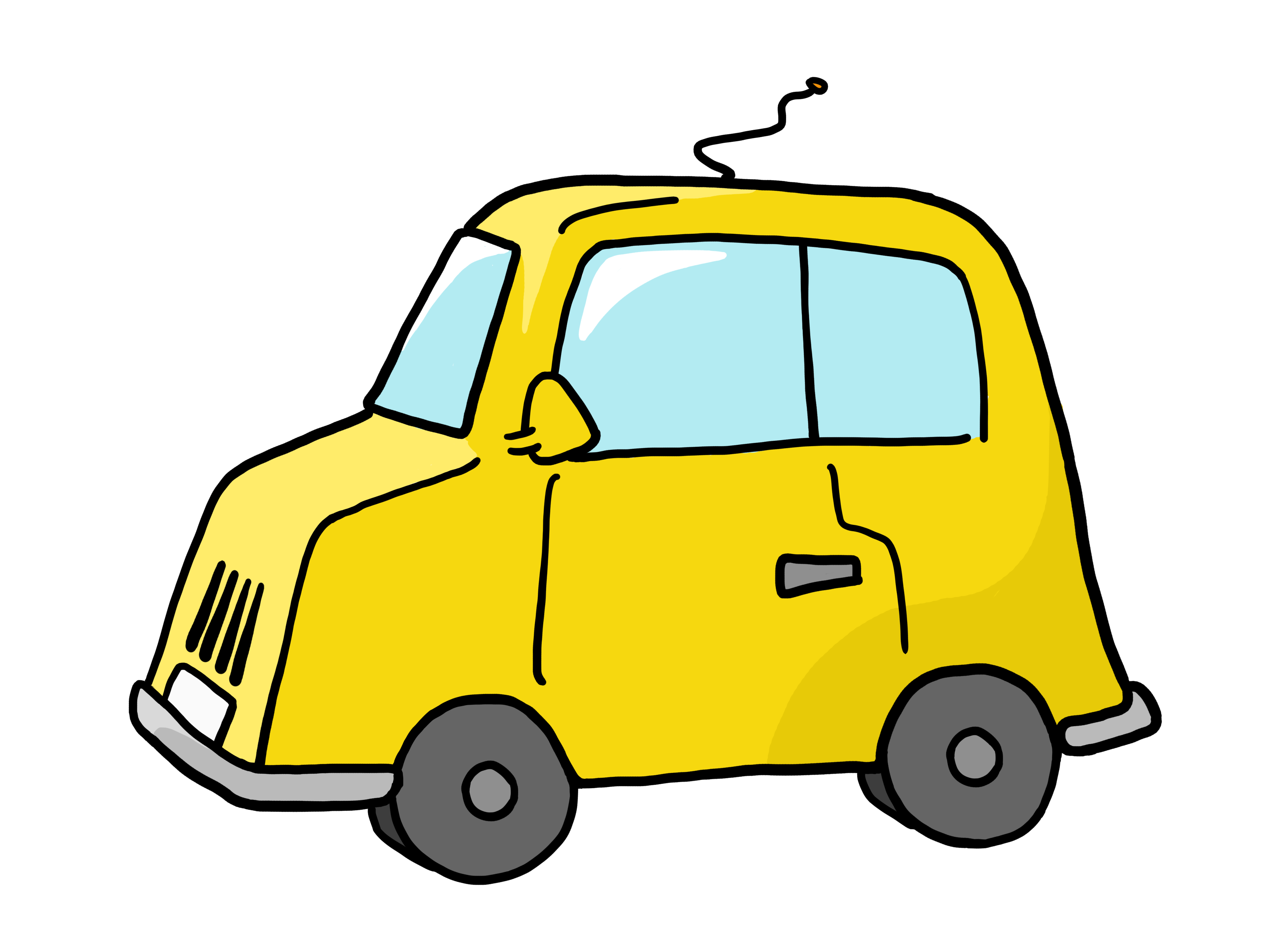 4000x3000 Yellow Clipart Toy Car