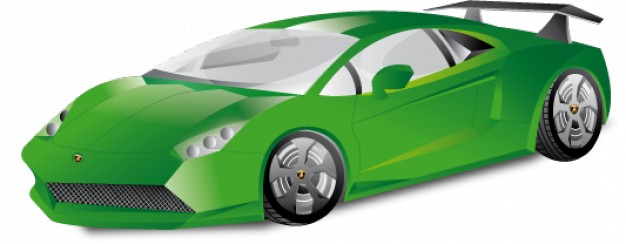626x244 Lamborghini Clipart Blue Sports Car Free Collection Download