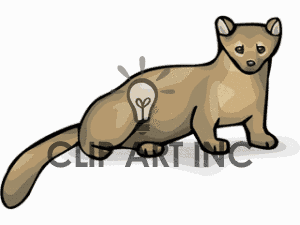 300x225 Weasel Clipart Clipart Panda