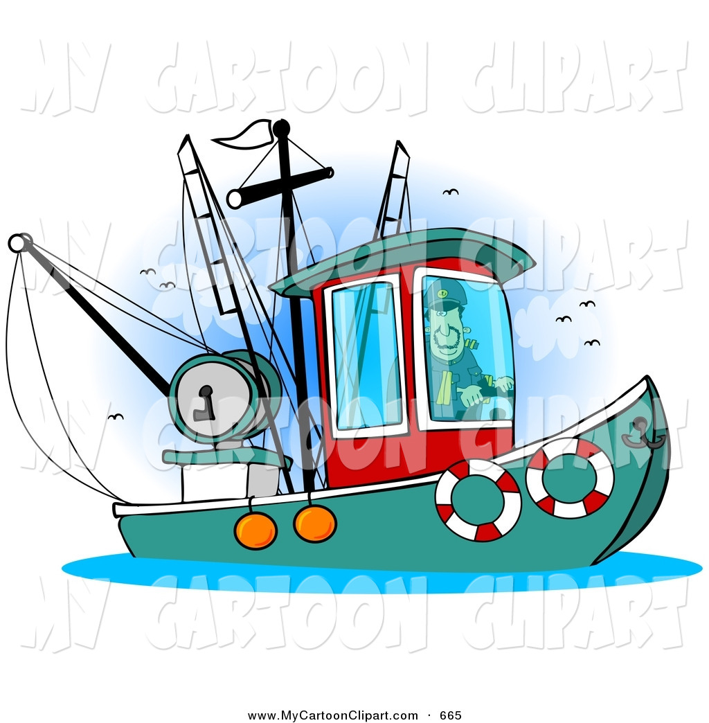 1024x1044 Sport Fishing Boat Clipart