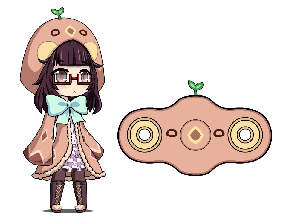 947x742 Temachii [Anime Fidget Spinner] By Lunimegames