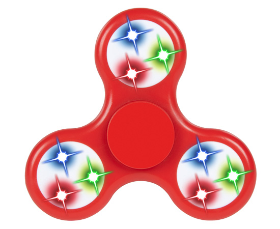 550x450 World Tech Toys Red Led Elite Fidget Spinner