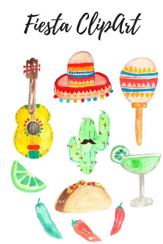 570x855 Fiesta Clip Art