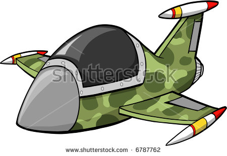 450x310 Jet Fighter Clipart Green