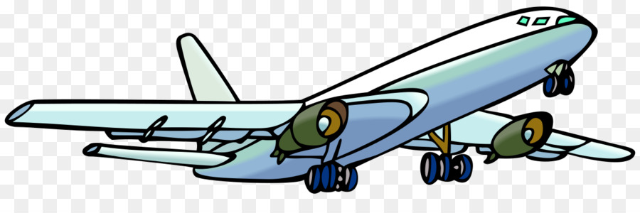 900x300 Airplane Flight Jet Aircraft Clip Art