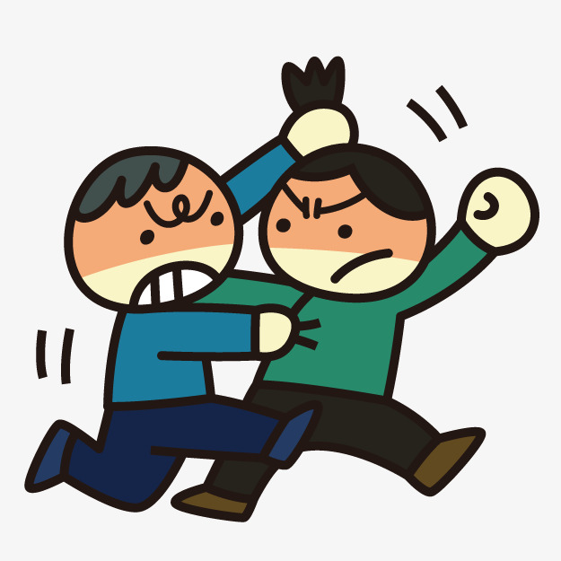 625x625 Cartoon Villain Fighting, Cartoon Villain, Photos Fight Png Image