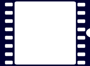 297x219 Navy Blue Film Strip Clip Art