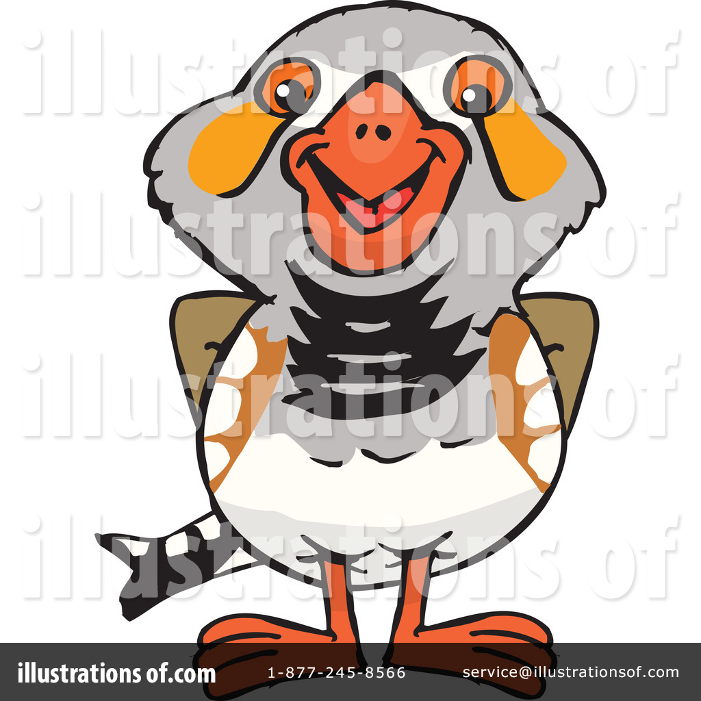 1024x1024 Zebra Finch Clipart