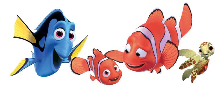 756x300 Finding Nemo Disney Gifs Clipart Free Clip Art Images Party