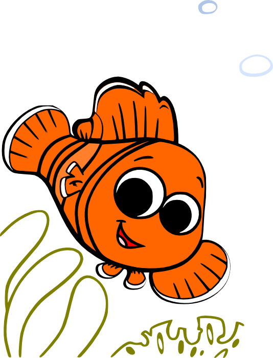 534x700 Free Nemo Clipart Image