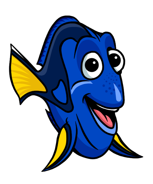533x640 Finding Dory Clipart