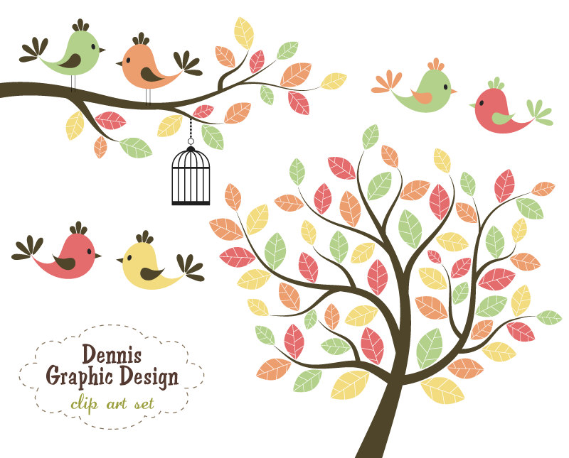 800x645 Fine Branches Clipart