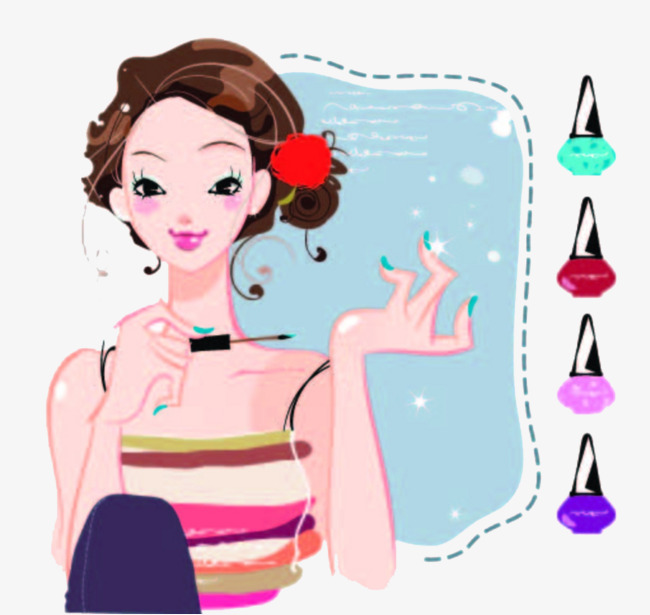 650x615 Pretty Makeup Beauty, Fingernail, Make Up, Fashion Png Image