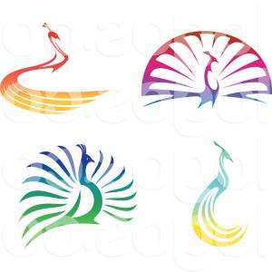 300x300 Royalty Free Vector Logo Of Pink Nail Polish Brush Over