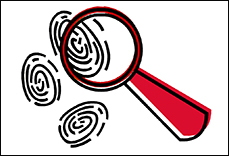 229x156 Fingerprinting Clipart