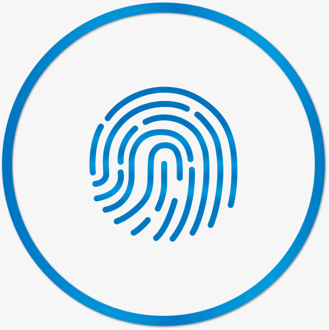 650x651 Blue Fingerprints, Beautiful Fingerprints, Scan The Fingerprint