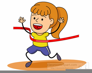 300x239 Runner Crossing Finish Line Clipart Free Images