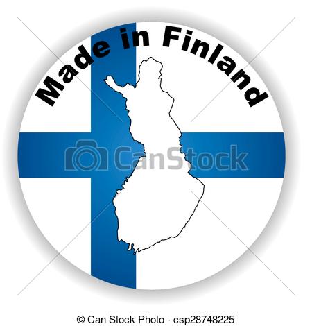 450x470 This Is Vector Made In Finland Vector Illustration