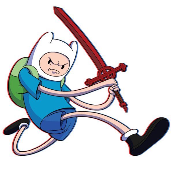 600x600 Finn The Human Clipart Sword