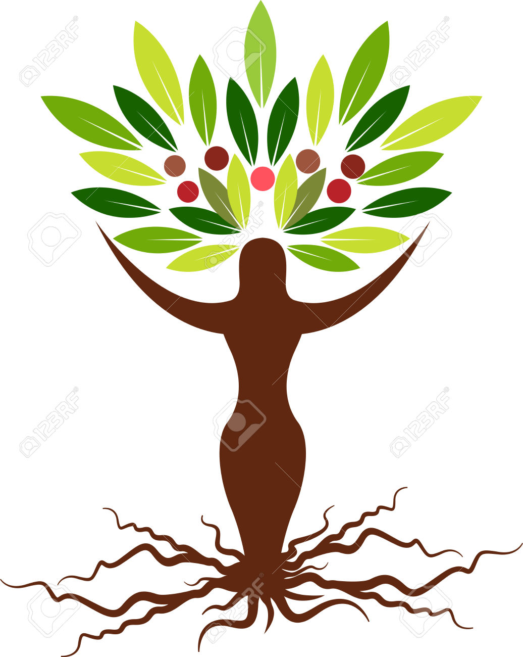 1036x1300 Women Clipart Tree