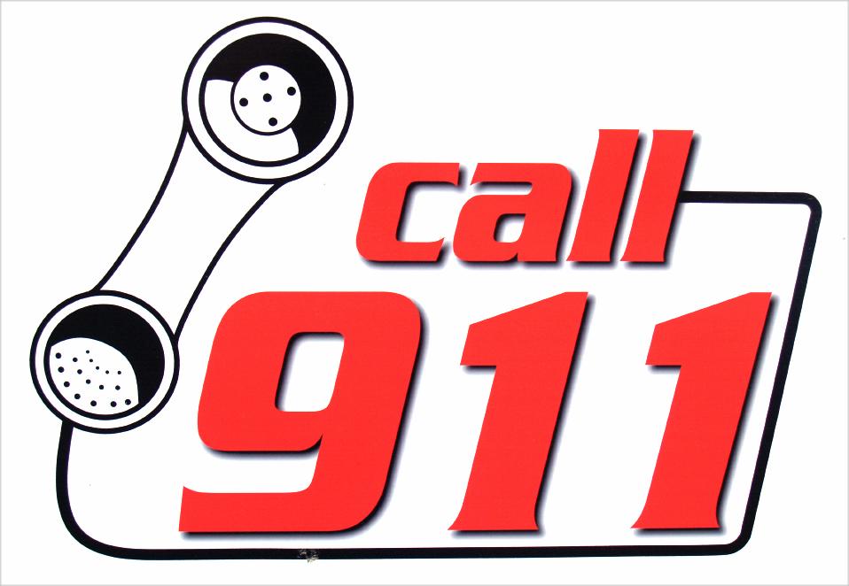 958x662 Dial 911 Fire Clipart