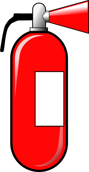 306x591 Fire Extinguisher Clip Art Free Vector 4vector