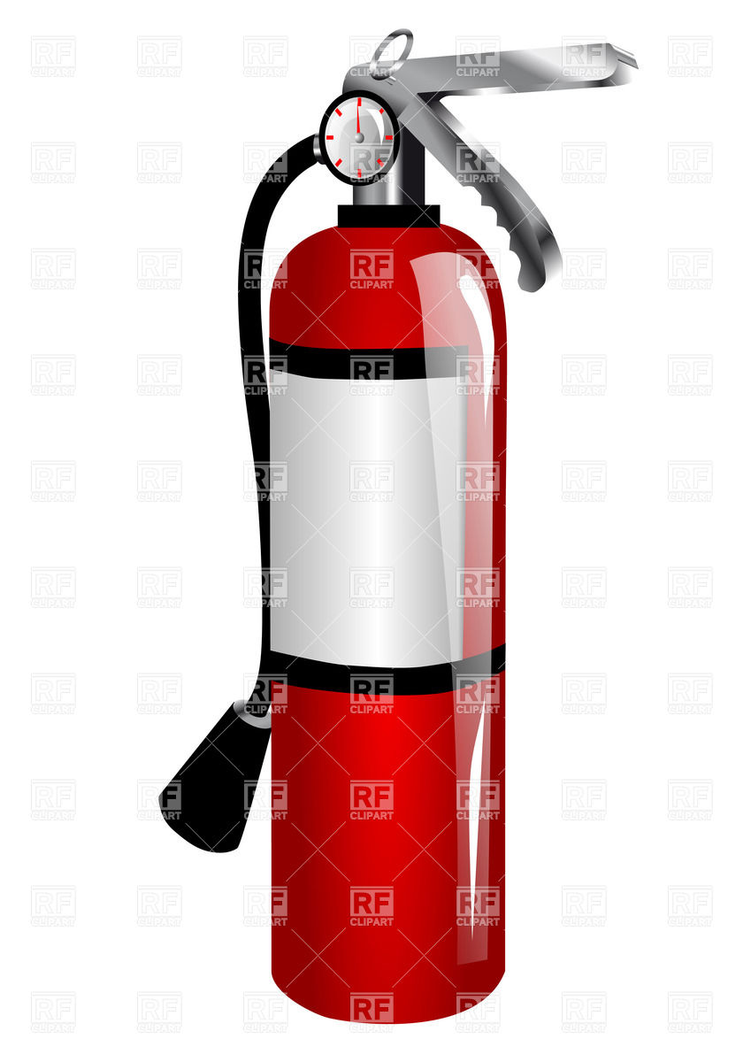 849x1200 Fire Extinguisher Royalty Free Vector Clip Art Image